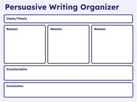 Essay Graphic Organizer at Jared White blog