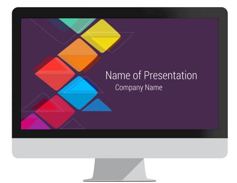 Colorful PowerPoint Template - PresentationDeck.com
