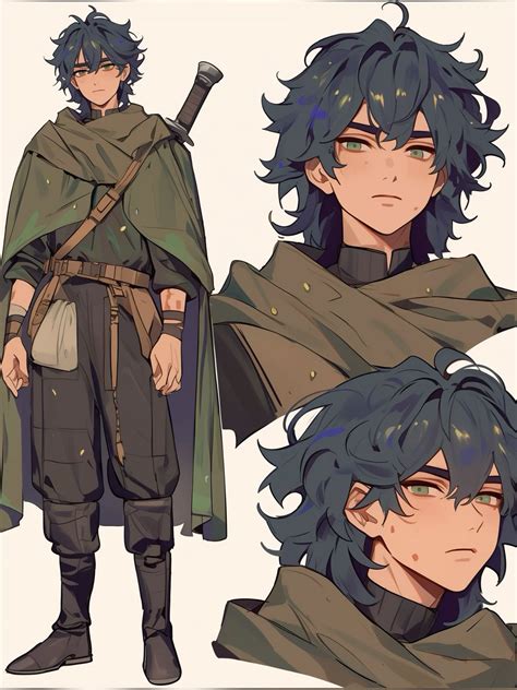 180 Male Anime Character Design ideas in 2025 | character design, anime ...