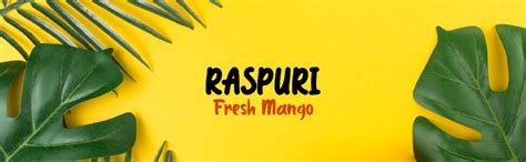 Fresh Mango, Raspuri, 1 Kg (5-6 pcs) : Amazon.in: Grocery & Gourmet Foods