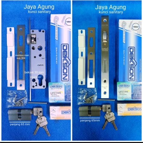 Jual Kunci Pelor Aluminium Dekson MTS RL 84030+Cyl DC 60MM SN Dekson ...