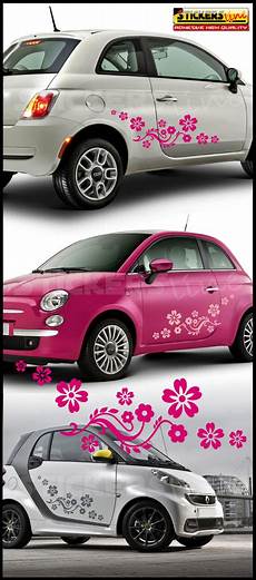 adesivi fiori per auto kit adesivi fiori mod 9 smart fiat 500 opel adam auto adesivi fiori per auto kit adesivi fiori mod 9 smart fiat 500 opel adam auto