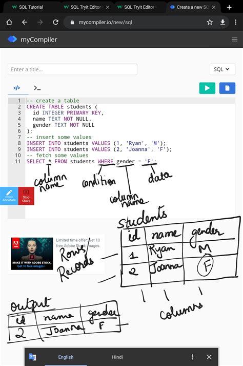 Image result for Simple SQL Select From Where Query
