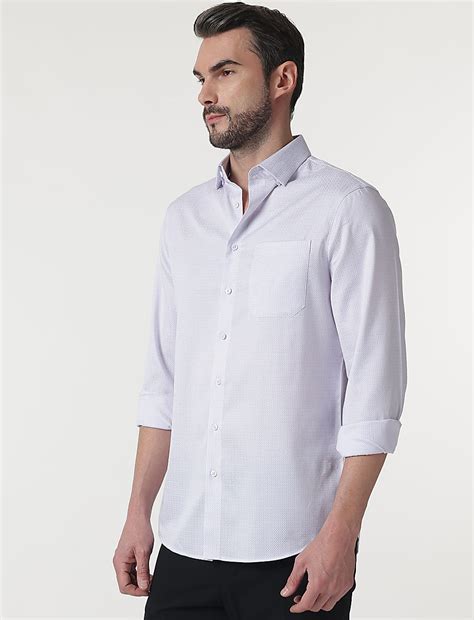 Buy Pure Cotton Self Design Full Sleeves Shirt at Marks & Spencer