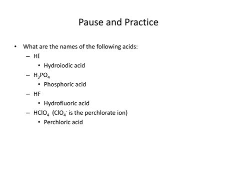 Unit 5 8 acid nomenclature | PPTX