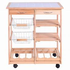 Wooden Kitchen Storage Trolley by Convenience Boutique Kitchen Trolley Cart Dining Storage Wooden Kitchen Storage Trolley