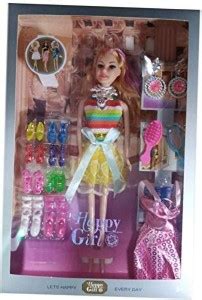 Kmc kidoz Girl's Doll House Set With Shoes & Fashion Accessories Kit ...