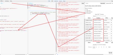 Image result for Template DataTable Filter