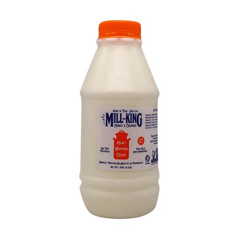 Heavy Whipping Cream - Mill King
