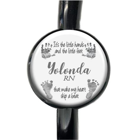 Buy Cherish Little Ones with Baby Prints EKG Stetho Tag - 10 Design ...