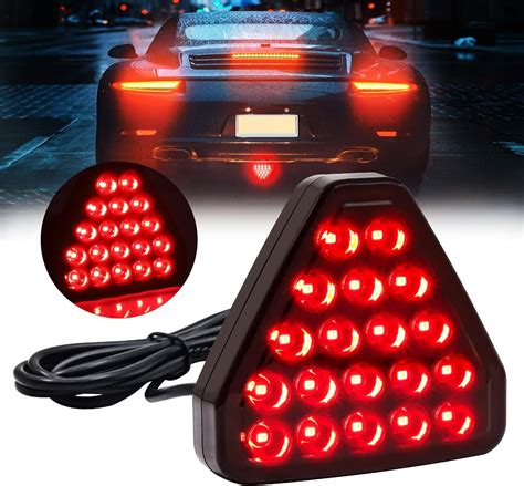 RUANI LED Car Brake Light 15LED F1 Style Universal Shell Pilot Light ...