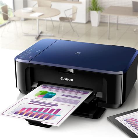 Canon PIXMA E560 All in One (Print, Scan, Copy) WiFi Ink Efficient ...