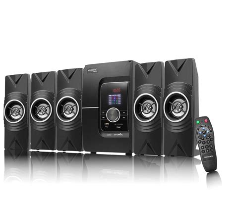 WOODVOX Home Theater Omega Big 5.1 Bluetooth Multimedia Home System ...
