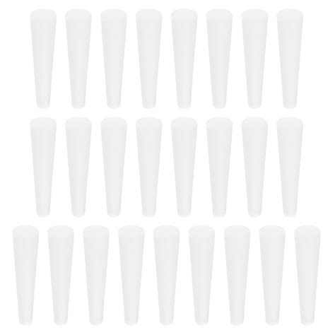 MECCANIXITY Silicone Rubber Tapered Plug 2mm to 4.2mm Solid Test Tubes ...
