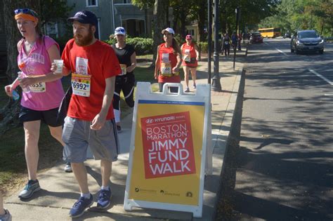 Boston Marathon Jimmy Fund Walk rolling through Wellesley this weekend ...