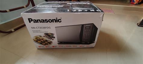 Panasonic 23L Convection Microwave Oven(NN-CT353BFDG,Black Mirror, 360 ...