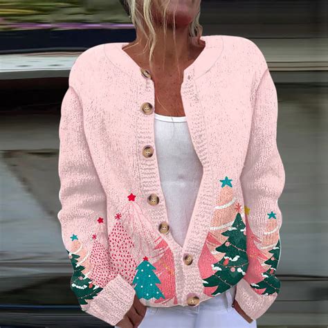 Up to 65 off!Lolmot Womens Ugly Christmas Sweater Casual Long Sleeve ...