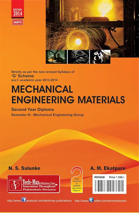 Mechanical Engineering Materials : N.S. Salunke, A.M. Ekatpure: Amazon ...