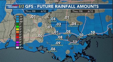 Hot weekend, only small rain chances