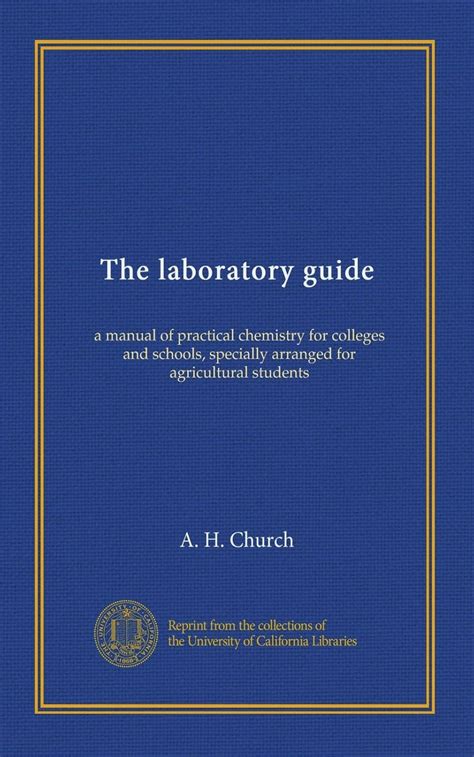 The laboratory guide: a manual of practical chemistry for colleges and ...