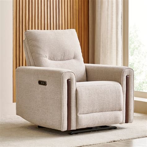 Buy Malinda Fabric 1-Seater Zero Gravity Electric Recliner - Beige from ...
