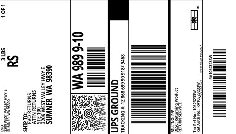 Image result for Print UPS Return Label