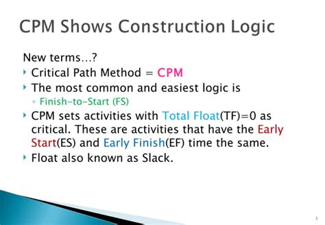 Image result for Network Method in CPM