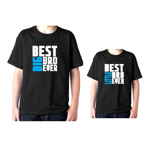 Buy TheYaYaCafe Yaya Cafe Kids Siblings T-Shirts for Brothers Best Big ...
