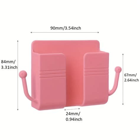 Wall Mounted Mobile Phone Plug Holder Storage Box – CRAZE