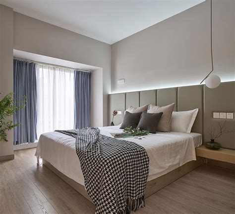 浅紫色房间效果图，打造唯美浪漫的卧室-中国木业网