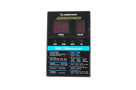 Image result for Hobbywing ESC Programming Tutorial