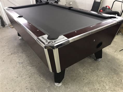 Image result for Coin Operated Pool Table Refelt