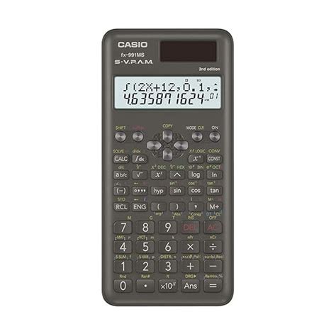 Casio FX-991MS 2nd Gen Non-Programmable Scientific Calculator, 401 ...