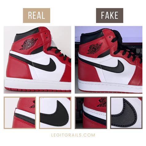 How To Spot Real Vs Fake Jordan 1 Chicago – LegitGrails