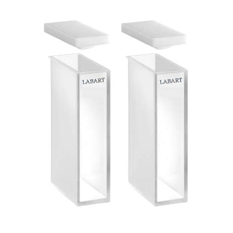 LABART™ 20mm Pathlength, 7ml Quartz Spectrophotometer Cuvette, 2 Windo