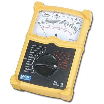 MS301 アナログ電流計 1個 MCP 【通販モノタロウ】