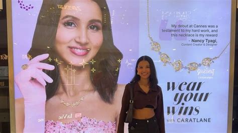 Nancy Tyagi becomes the face of CaratLane's latest campaign '#WearYourWins'