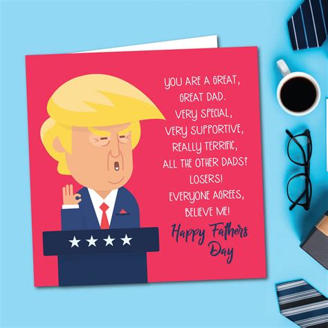 Trump Fathers Day Greeting Card - The Paper Lane