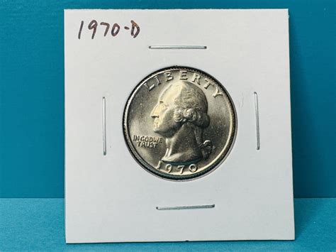 1970-D Washington Quarter - For Sale, Buy Now Online - Item #857849