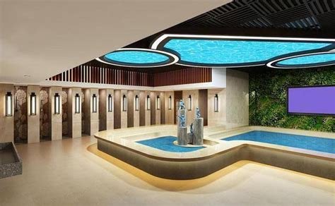 洗浴中心设计案例——和园温泉名仕汇洗浴会所_junpeng1202-站酷ZCOOL
