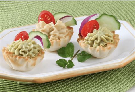 Veggie Hummus Phyllo Shells - Athens Foods