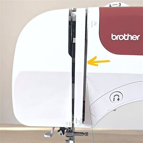 Image result for Where Is the Front Thread Guide On a Sewing Machine