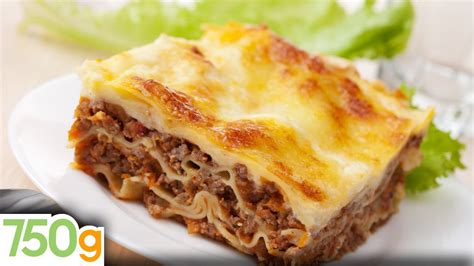 Recettes de lasagne bolognaise maison / Homemade lasagna  