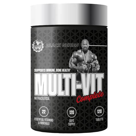 Dexter Jackson Black Series Multivitamin -120 Tablets – Mk Protein Star