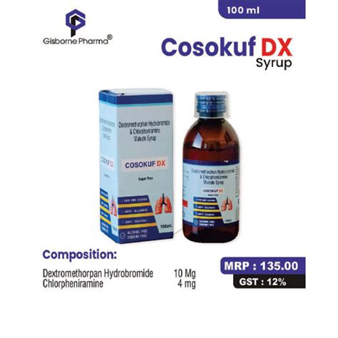 Cosokuf-DX Syrup Gisborne Pharma