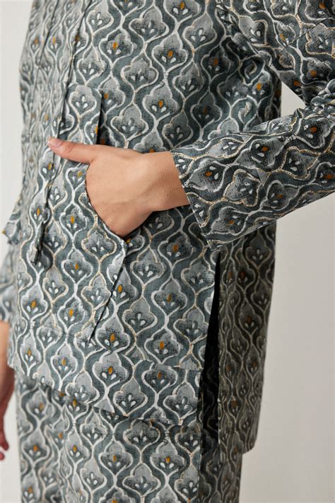 Spades on Grey Cotton Hoodie Set