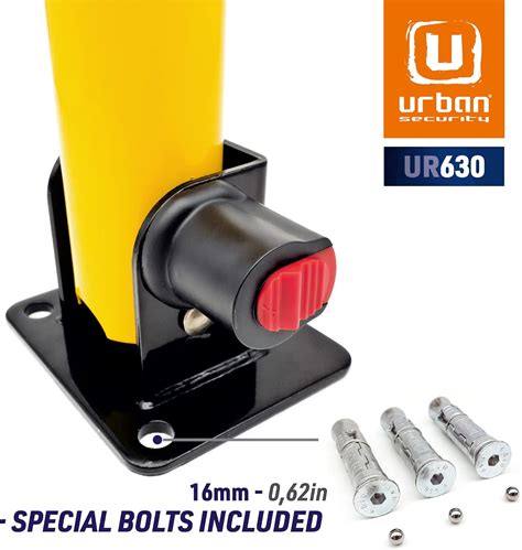 URBAN UR630 Folding Parking Pole with Lock, Security India | Ubuy