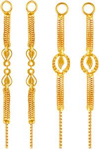 Flipkart.com - Buy VIGHNAHARTA Kanchain Ear chain kanoti Ear Thread Ear ...