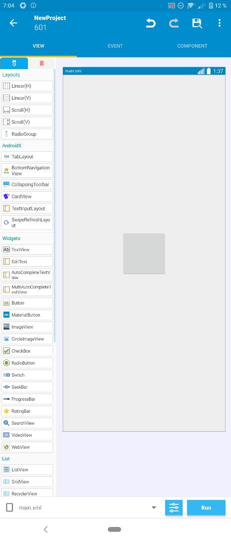 Sketchub • Circle Button in android