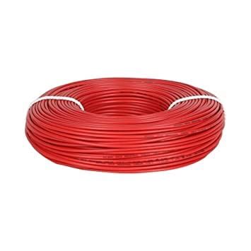 Buy RR Kabel PVC Insulated 6mm Single Core Flexible Copper Wires and ...